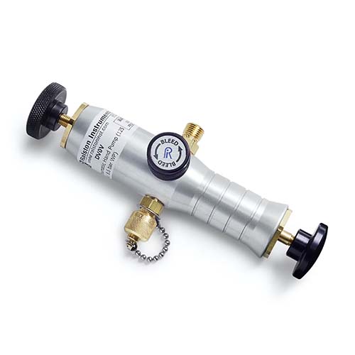 Vacuum to 125 psi pressure - Calibration Test Pumps